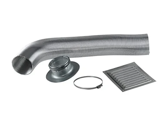 Hose kit 80 mm. For external air