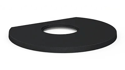 Päällimmäinen lautanen, valurauta, Aura 1, Aura 11, Lyon ja Nice