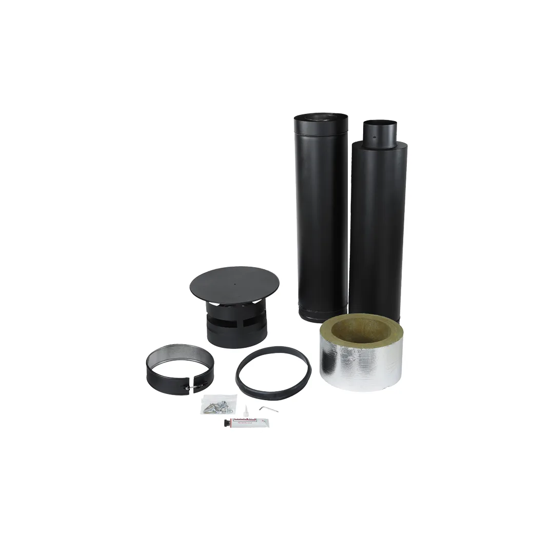 Chimney package. Basic, Ø250 mm, black