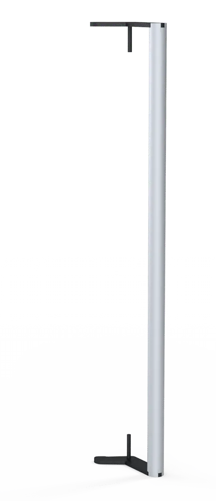 Türgriff komplett, verchromter Stahl